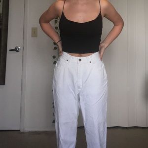 White mom jeans!